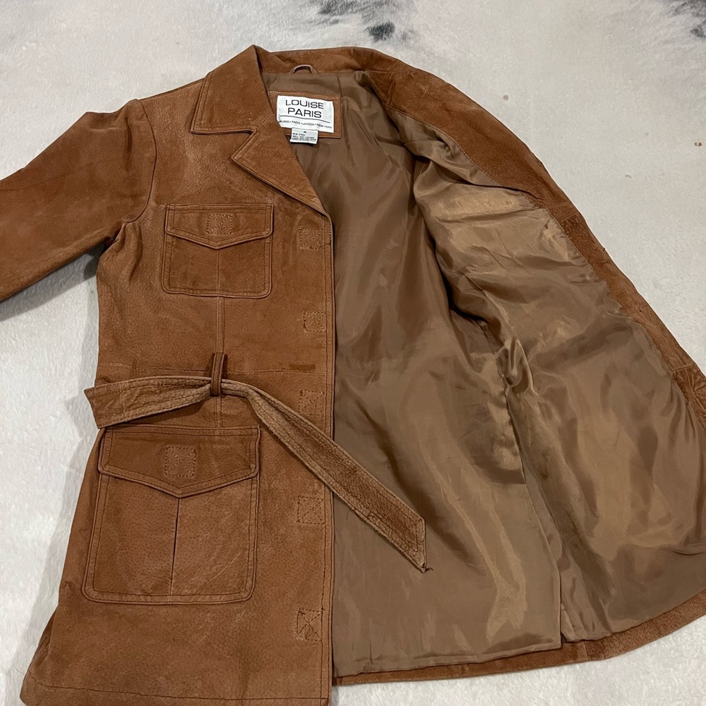 Stylish Brown Utility Jacket - Picture 3 of 3